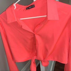 Cropped blouse